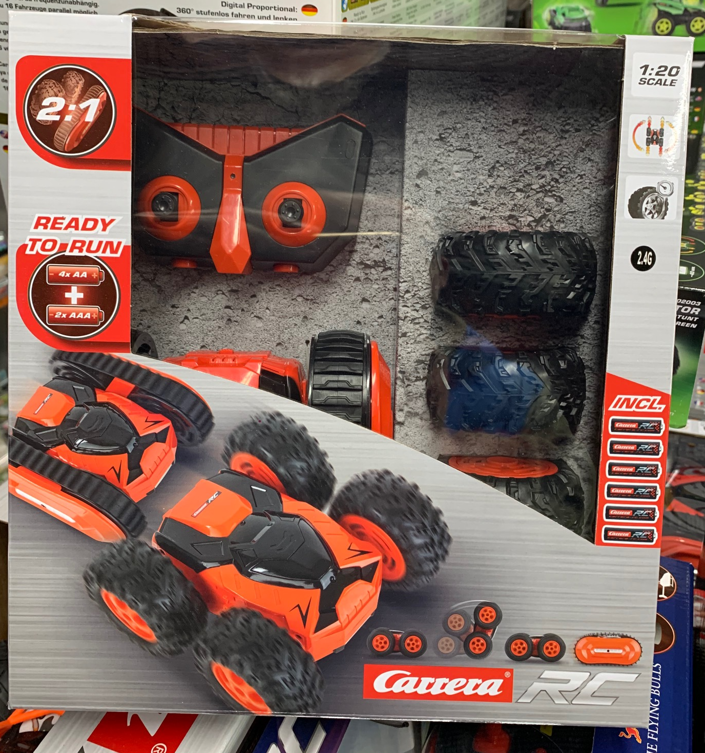 carrera rc 2,4ghz 240005 track two wheel  carrera rc 2,4ghz 240005 track two wheel